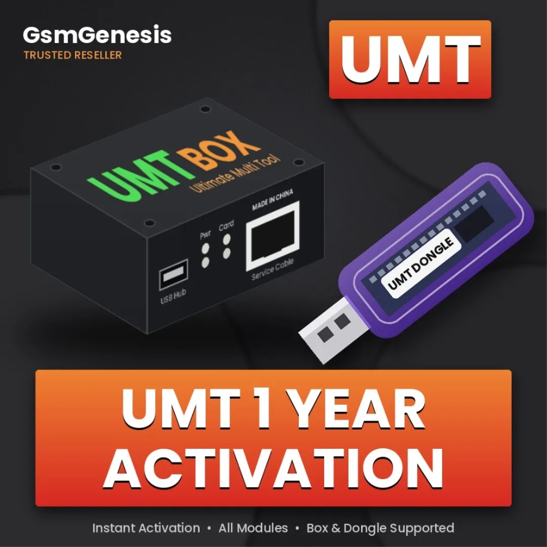 UMT Box/Dongle 1 Year Activation