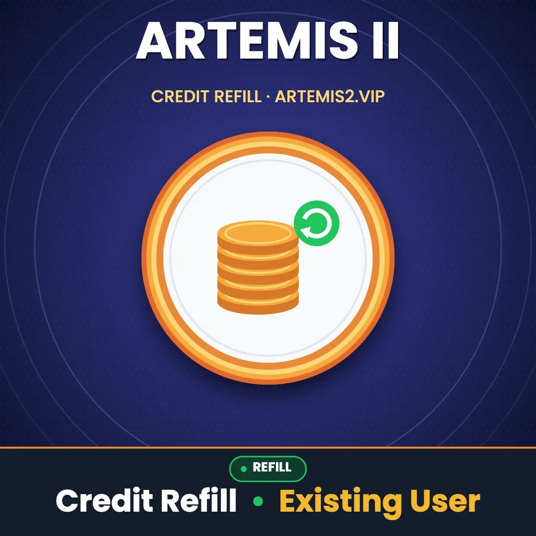 Artemis Credit Refill – Existing User (Artemis2.vip)