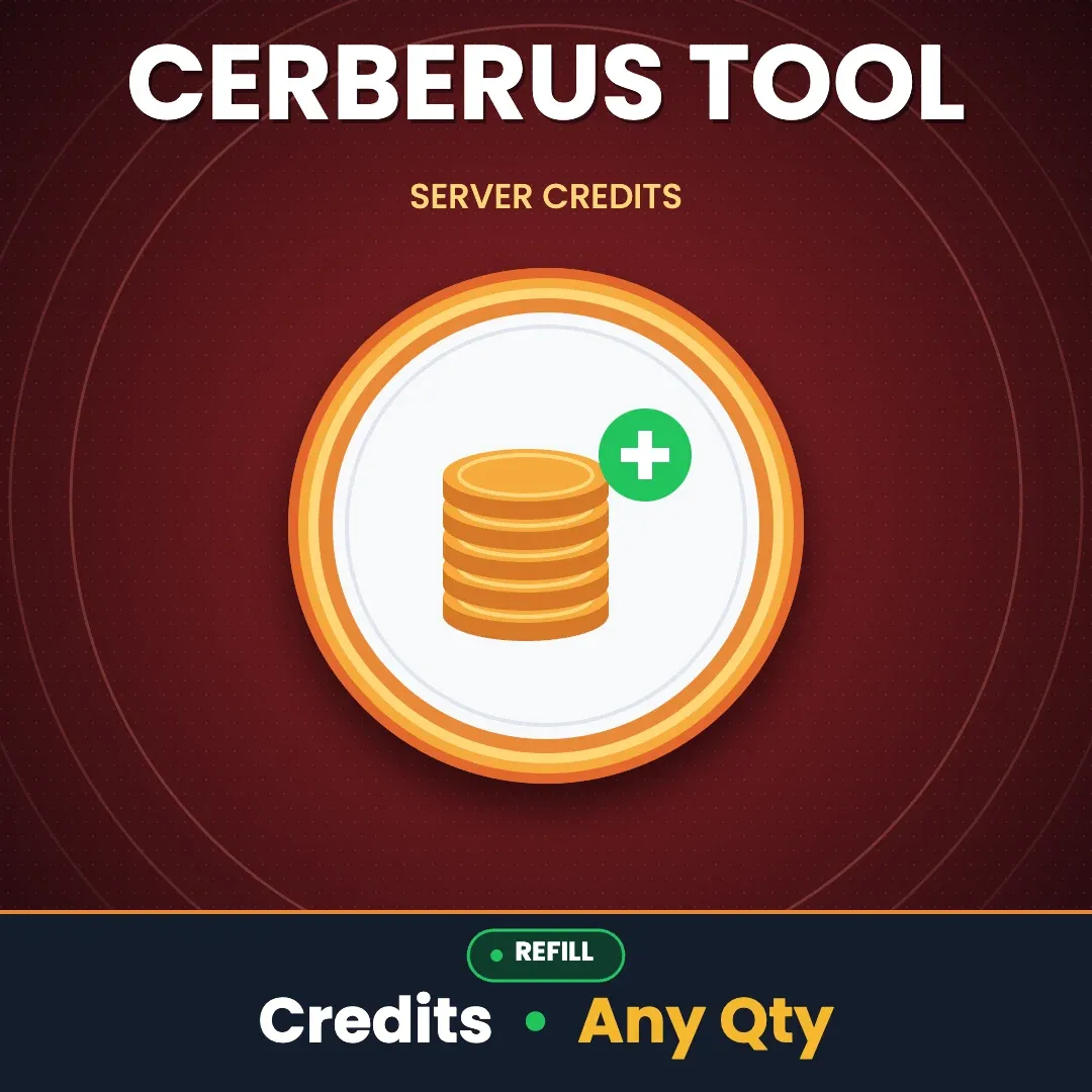 Cerberus Tool Credits – Refill (Any Qty)