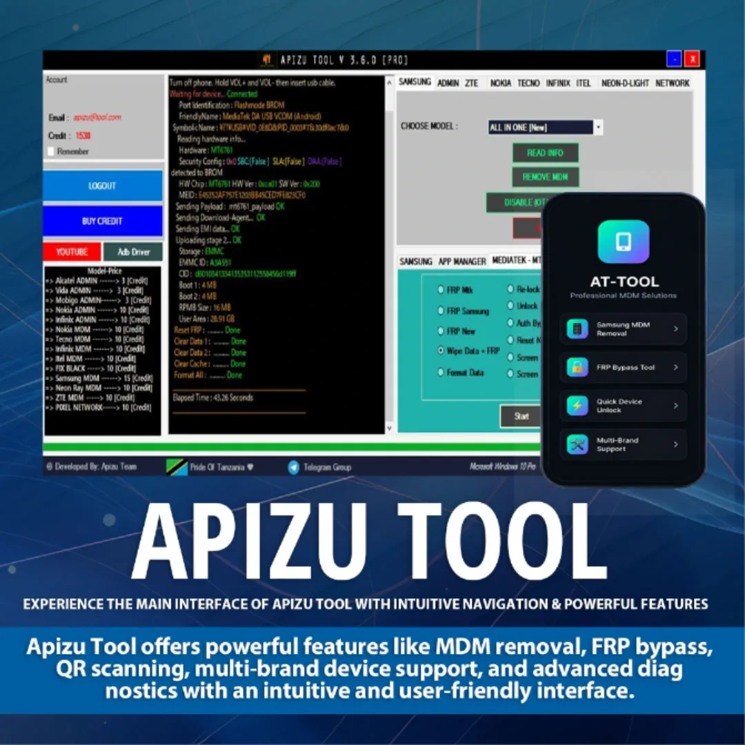 Apizu Tool Activation - 6 Months