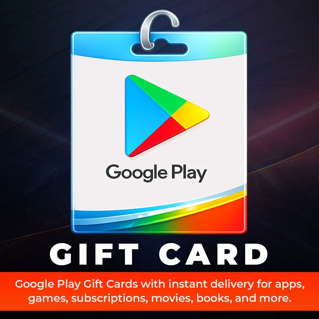 Google play UK £10 Gift Card