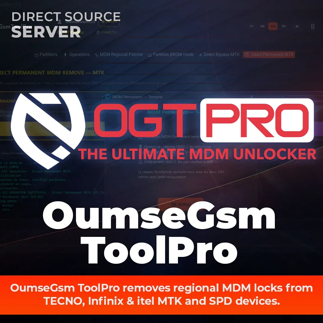 OumseGsm Tool Pro (OGT) – 6 Months Activation (New User)