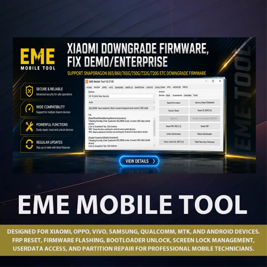EME Mobile Tool (EMT) - Credits