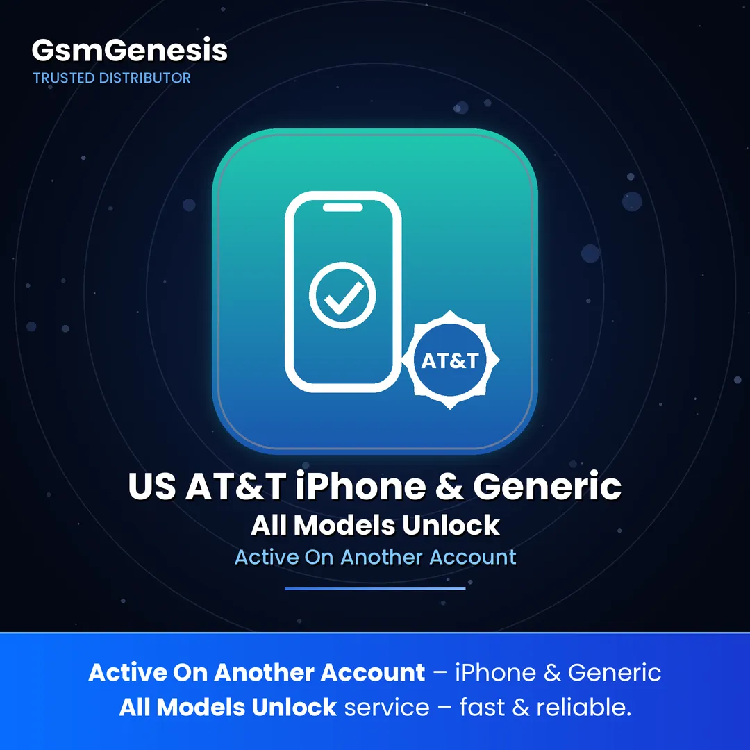US AT&T Active On Another Account iPhone & Generic All Models Unlock