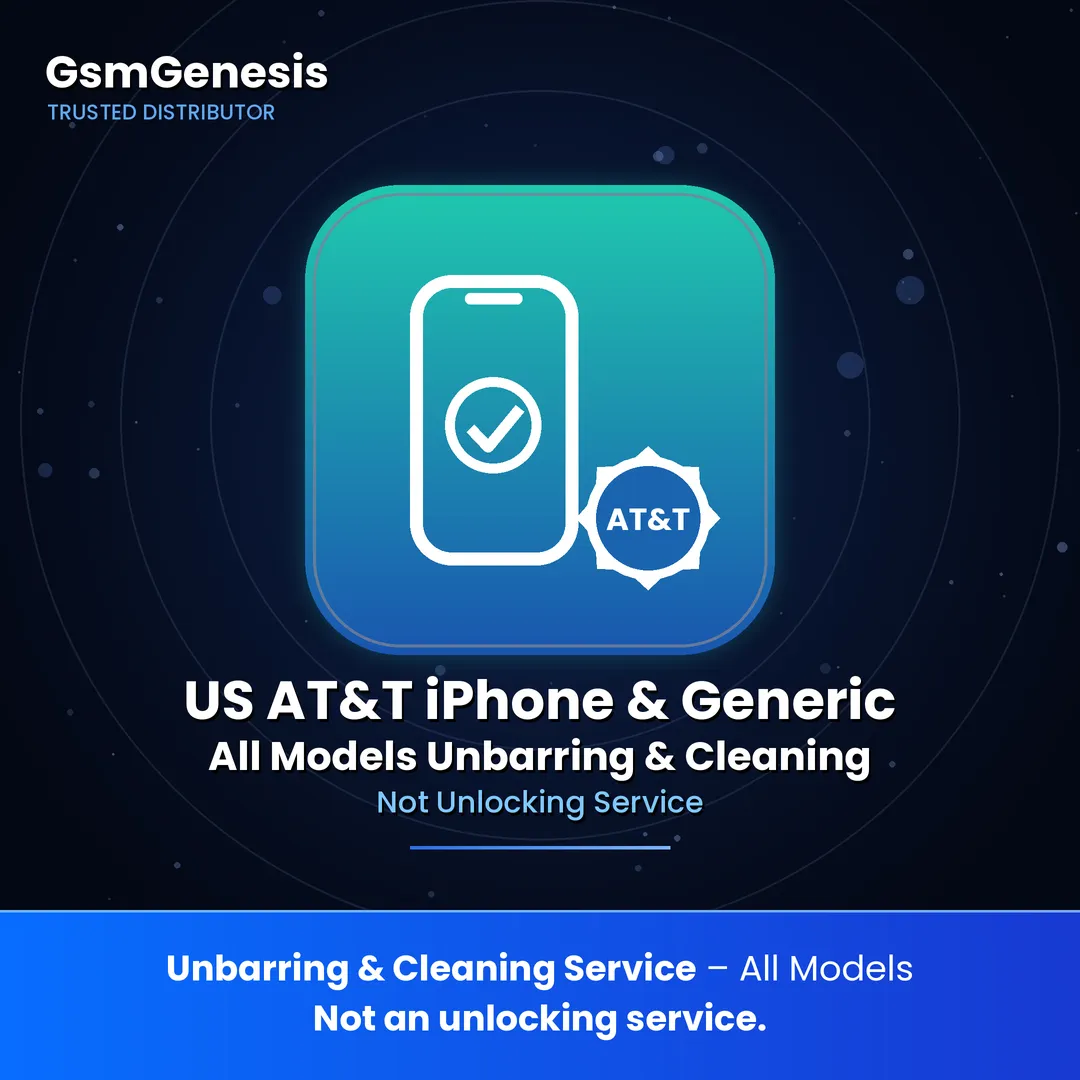 US AT&T iPhone & Generic All Models Unbarring & Cleaning Service ( Not Unlocking Service )