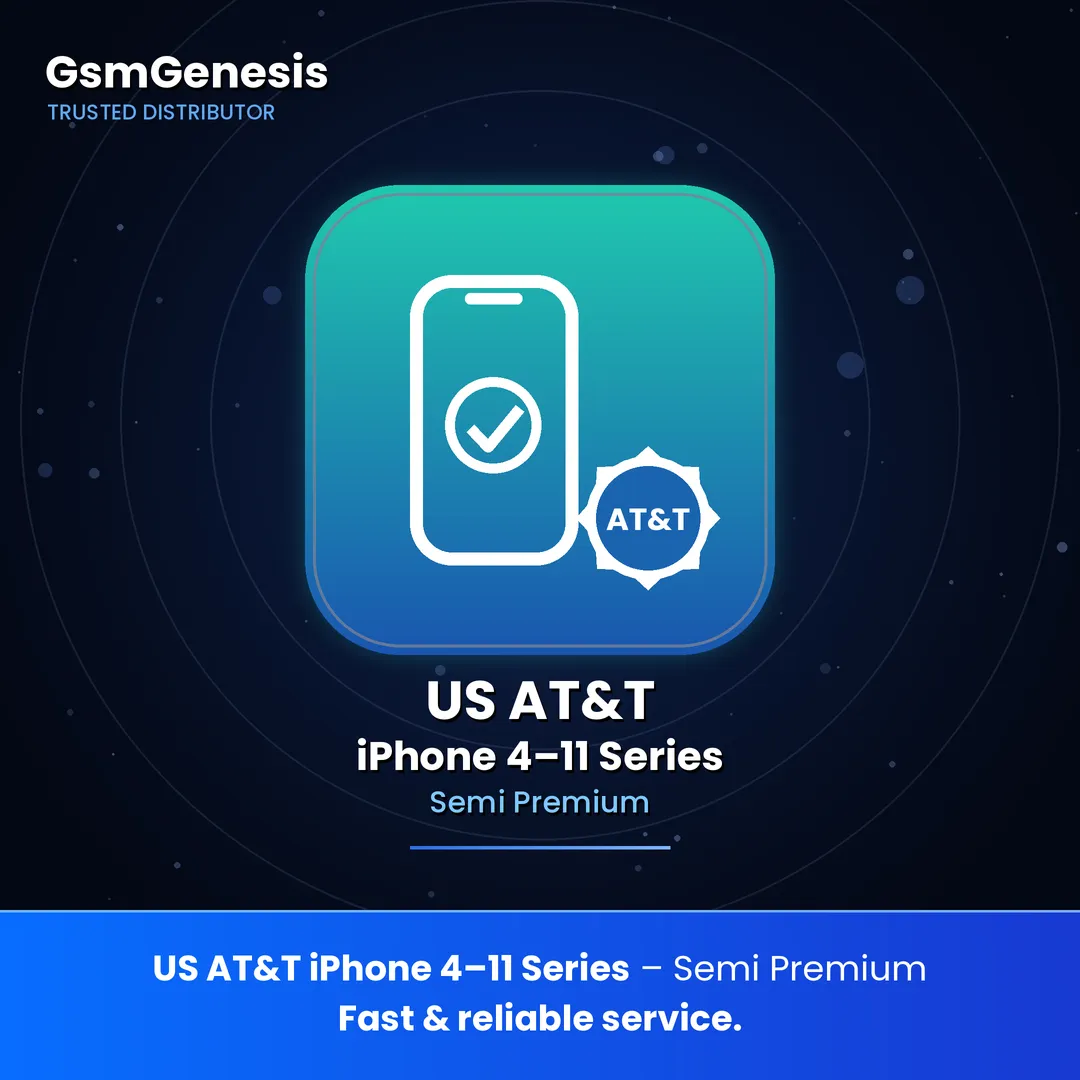 US AT&T iPhone 4 - 11 Series Semi Premium
