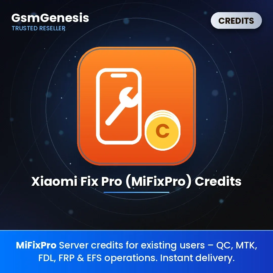 Xiaomi Fix Pro (MiFixPro) Tool Credits – Existing User