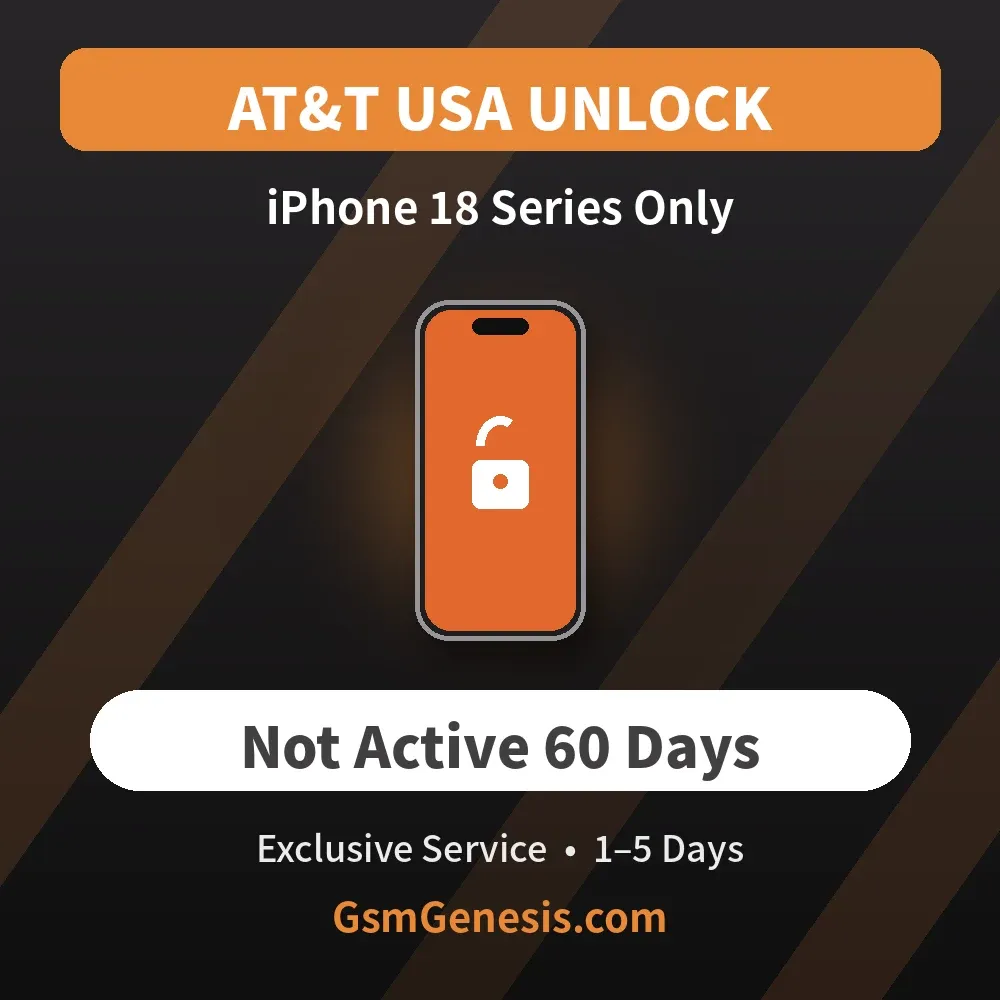 USA AT&T iPhone 18 Series Only(mobile_number_hasnt_been_active_for_at_least_60_days)Exclusive