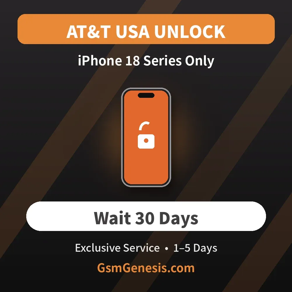 USA AT&T iPhone 18 Series Only(Wait 30 DAYS)HIGH SUCCES & Fast Service