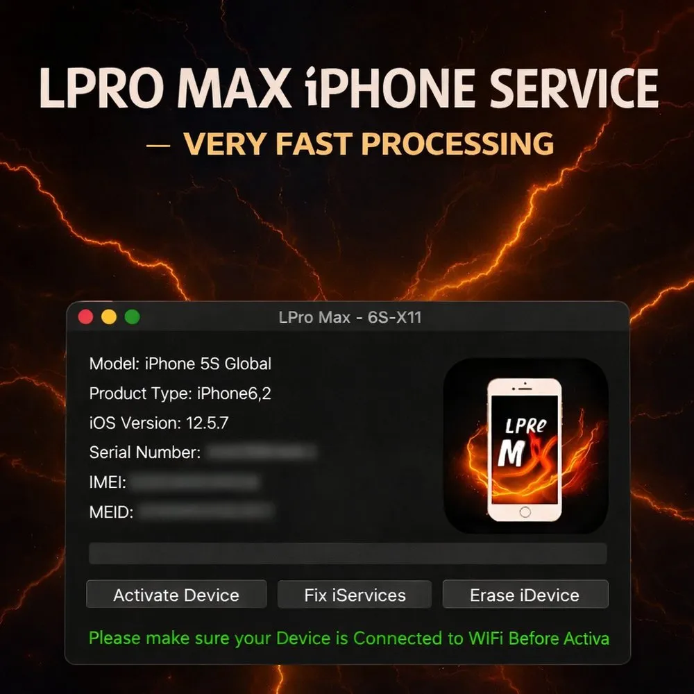 Lpro Max hello bypass iphone 6/6+ instant activation