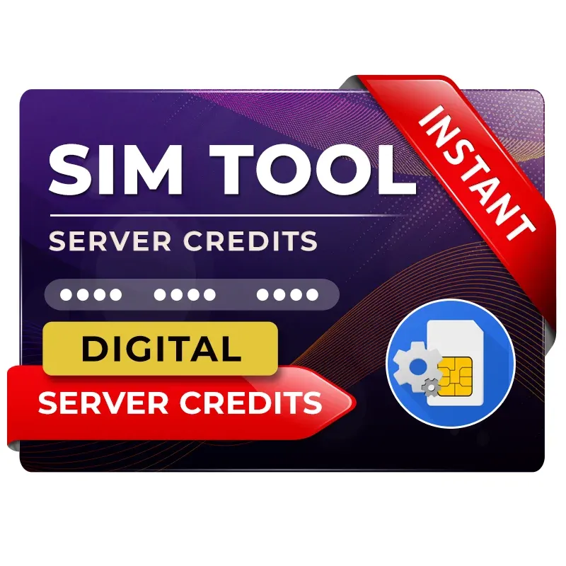 Sim-Unlocker [ Pro ] Tool Credit Create New User + Credits [ Any Quantity ]