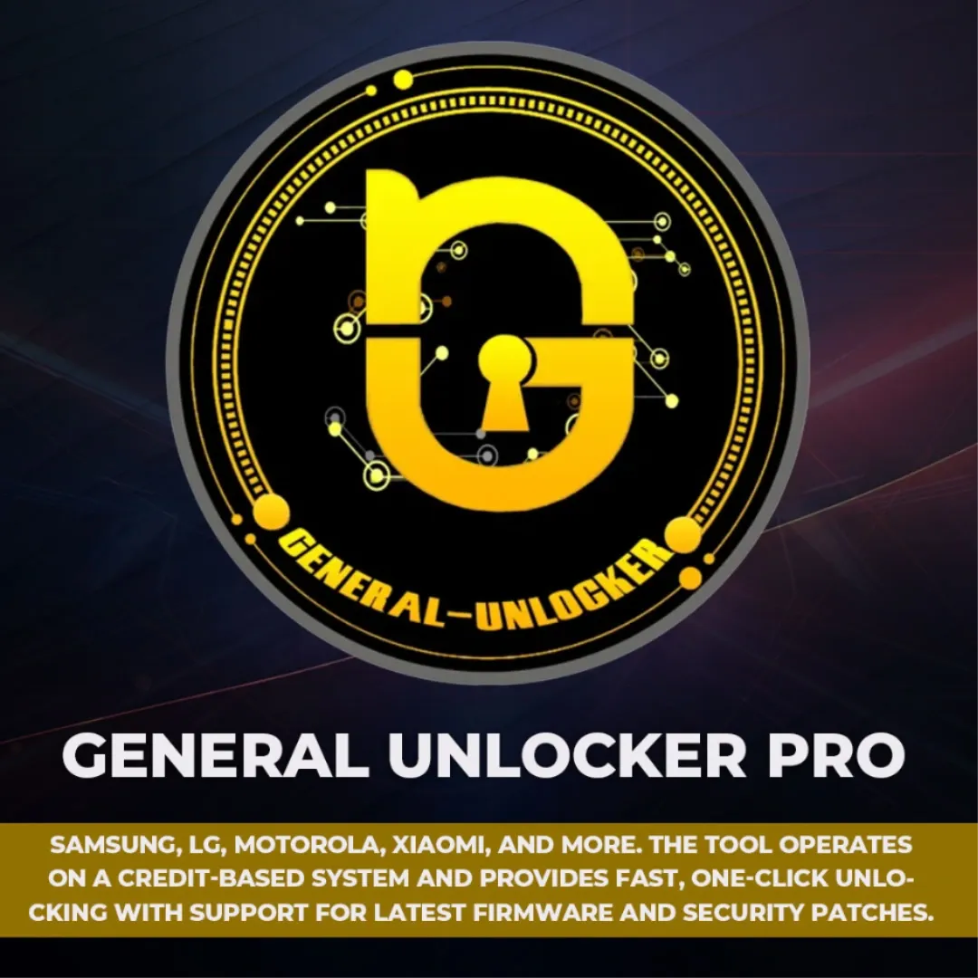 General Unlocker Pro [ Samsung + LG + Alcatel + TINNO + Google + Moto ] - Credits for New User
