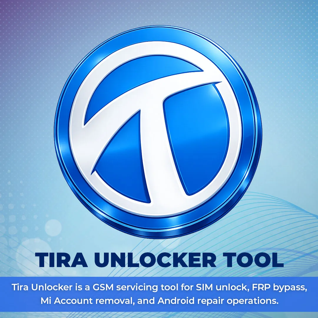 Tira unlocker [ Samsung + LG + XIAOMI + Alcatel + TINNO + Google + Vivo + Realme + MOTO ] unlock / repair / Frp / change css /bypass T-token Credits for new user [ Auto API ]